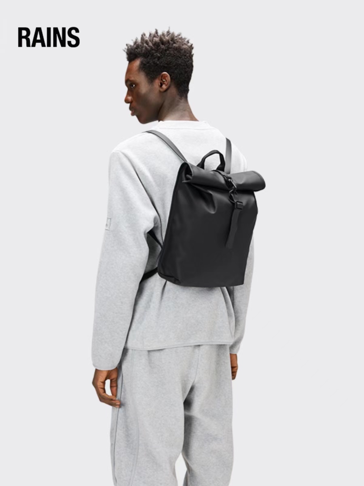 RAINS Rolltop Rucksack Mini