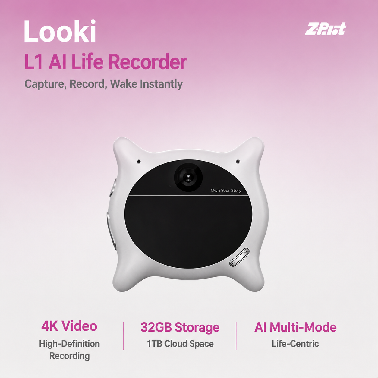 Looki L1 AI Wearable Camera