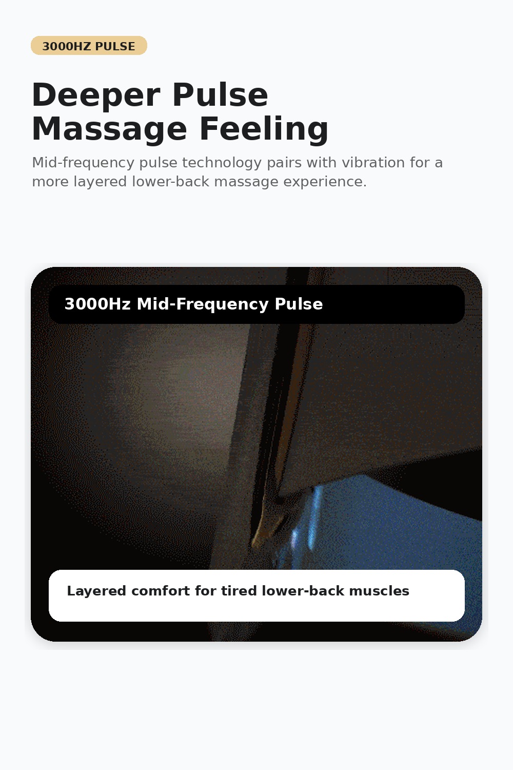 SKG G5 Smart Lumbar Massager Belt with Heat, Red Light & EMS Pulse Massage