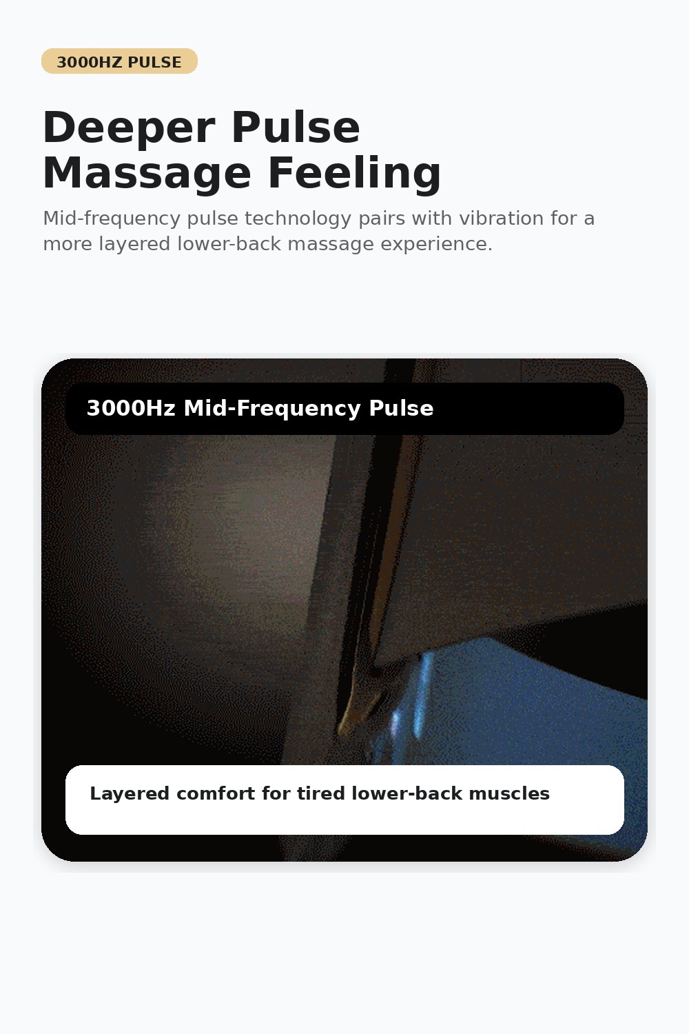 SKG G5 Smart Lumbar Massager Belt with Heat, Red Light & EMS Pulse Massage