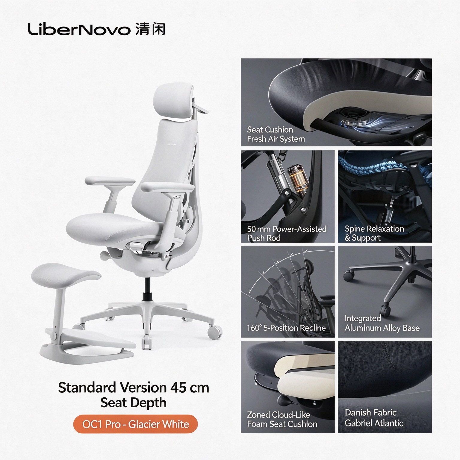 LiberNovo Omni Pro Dynamic Ergonomic Chair – Advanced Full-Body Support & Adaptive Comfort