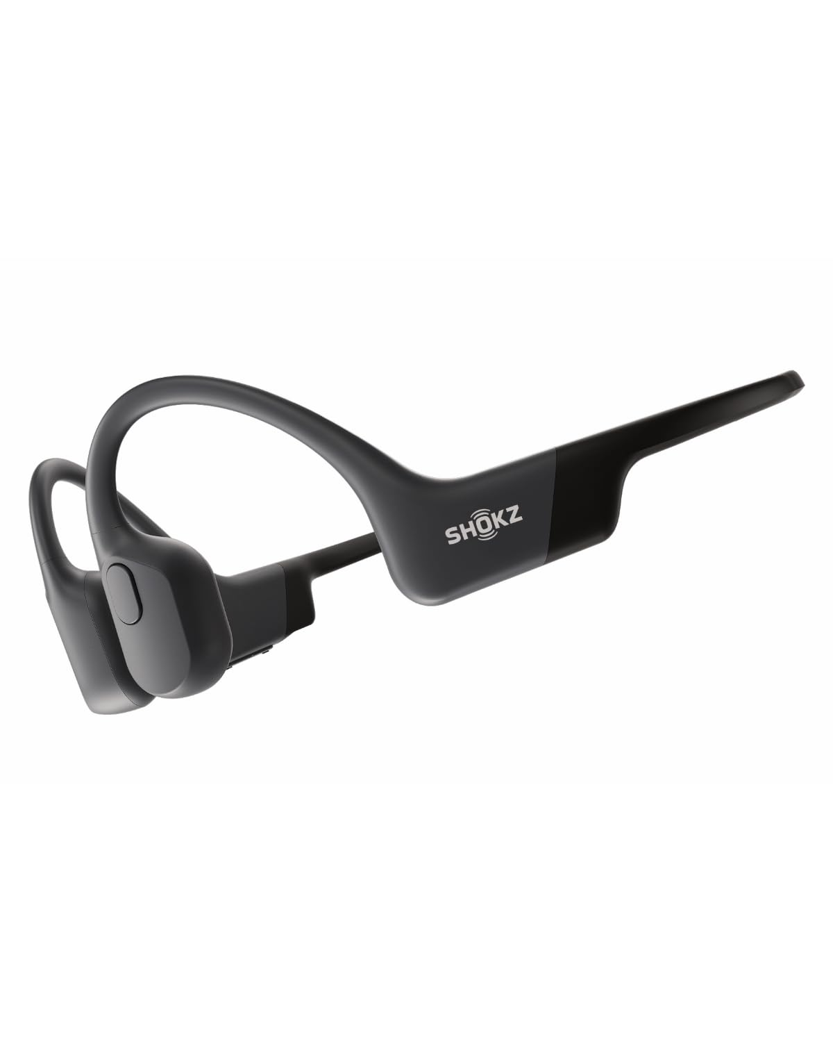 SHOKZ OpenRun - Open-Ear Bluetooth Bone Conduction Sport Headphones, Sweat Resistant Wireless Earphones for Workouts and Running, Built-in Mic, with Hair Band