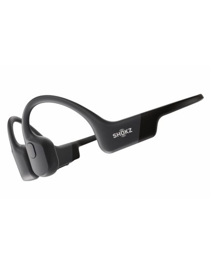 SHOKZ OpenRun - Open-Ear Bluetooth Bone Conduction Sport Headphones, Sweat Resistant Wireless Earphones for Workouts and Running, Built-in Mic, with Hair Band