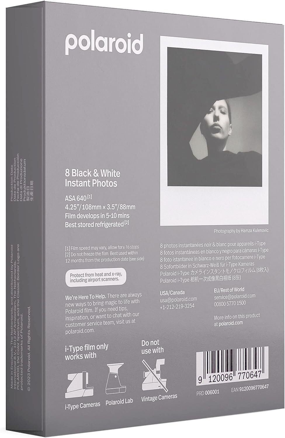 Polaroid Instant Color Film for i-Type--For Polaroid Now+ 2nd