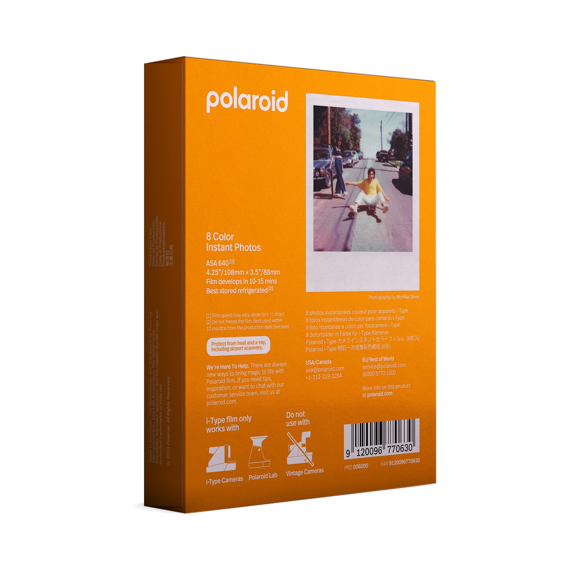 Polaroid Instant Color Film for i-Type--For Polaroid Now+ 2nd