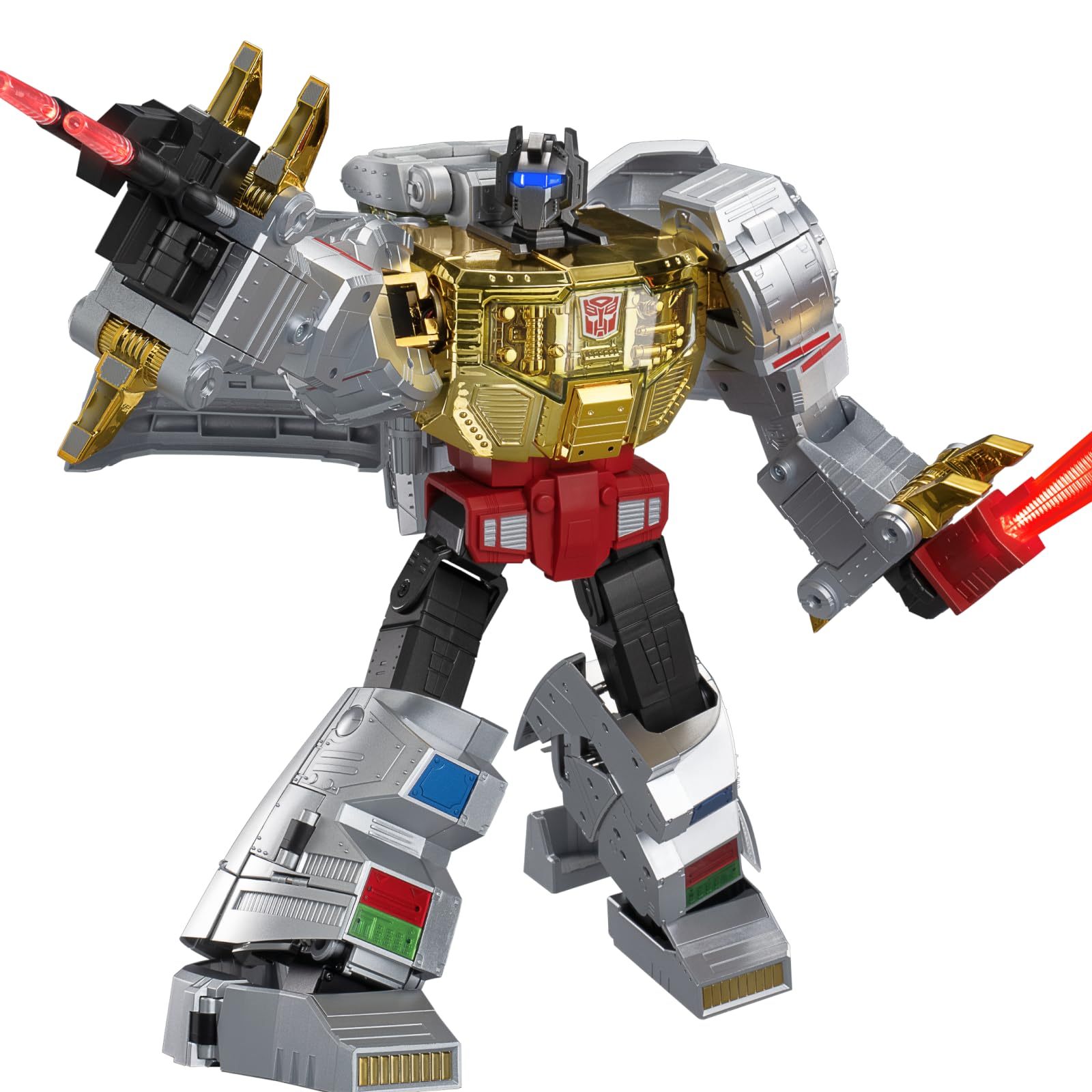 Robosen Transformers Grimlock Flagship Edition - Auto Transforming Robot, Remote App Control, Voice Interaction, Transformer Toys, Limited, 15.4 Inch