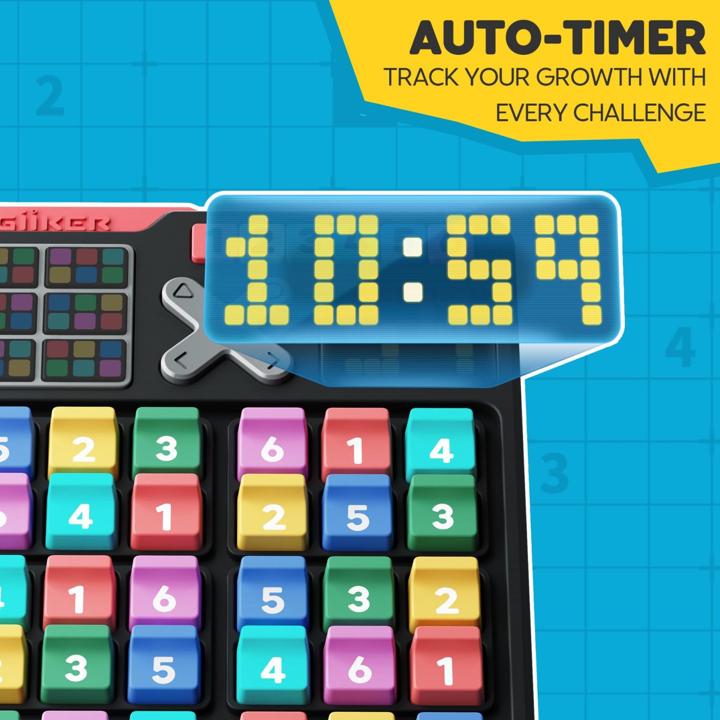 GiiKER Smart Sudoku Puzzle Games, Original 2500 Challenges Sudoku for Kids, Brain Teaser Puzzle for Kids
