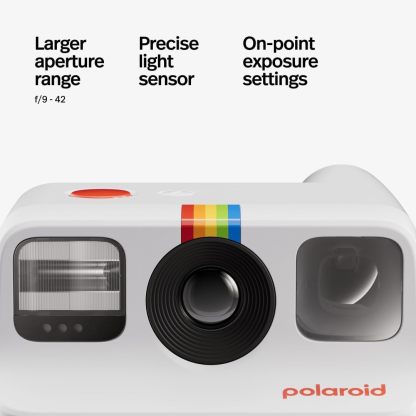 Polaroid Go Generation 2 - Mini Instant Film Camera - White (9097) - Only Compatible with Go Film