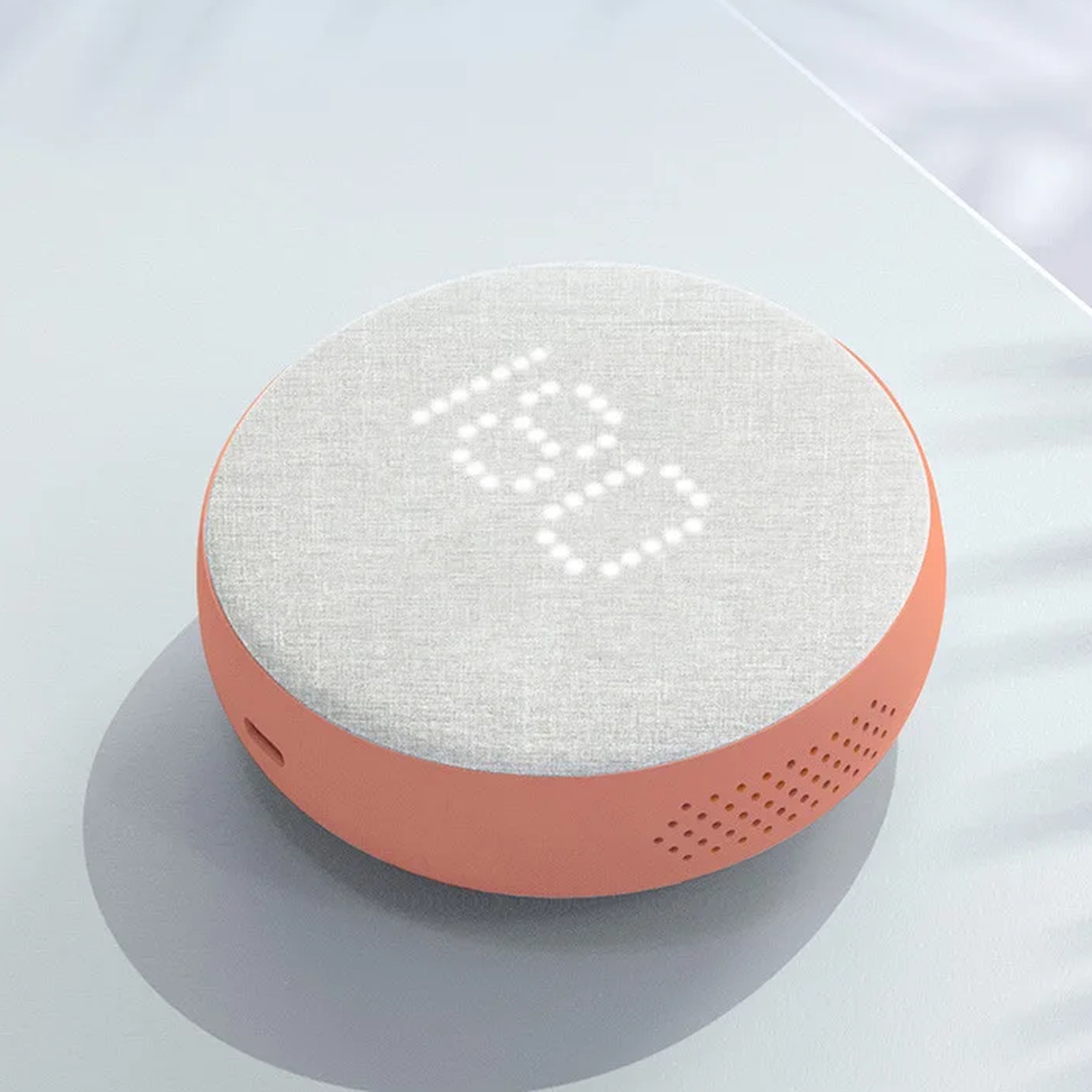 Smart Red Light Beauty Massager, Portable Warm Compress Face & Body Massage Device for Daily Self-Care