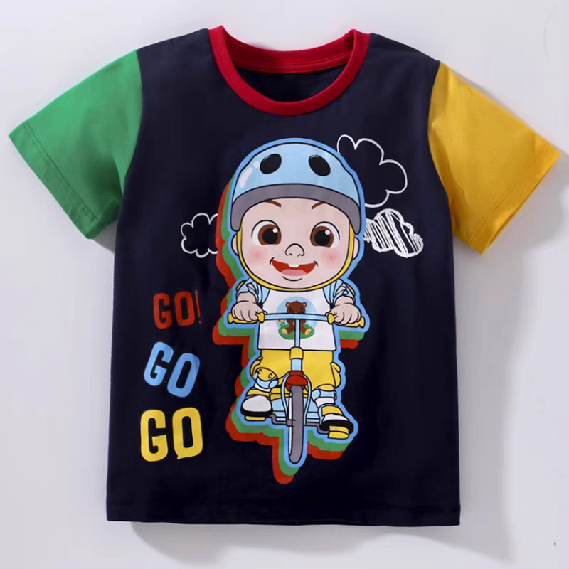 兒童夏季薄款小清新T恤 