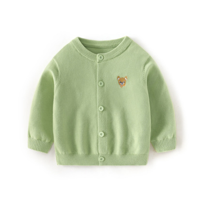 春秋季新款兒童韓版條紋針織衫