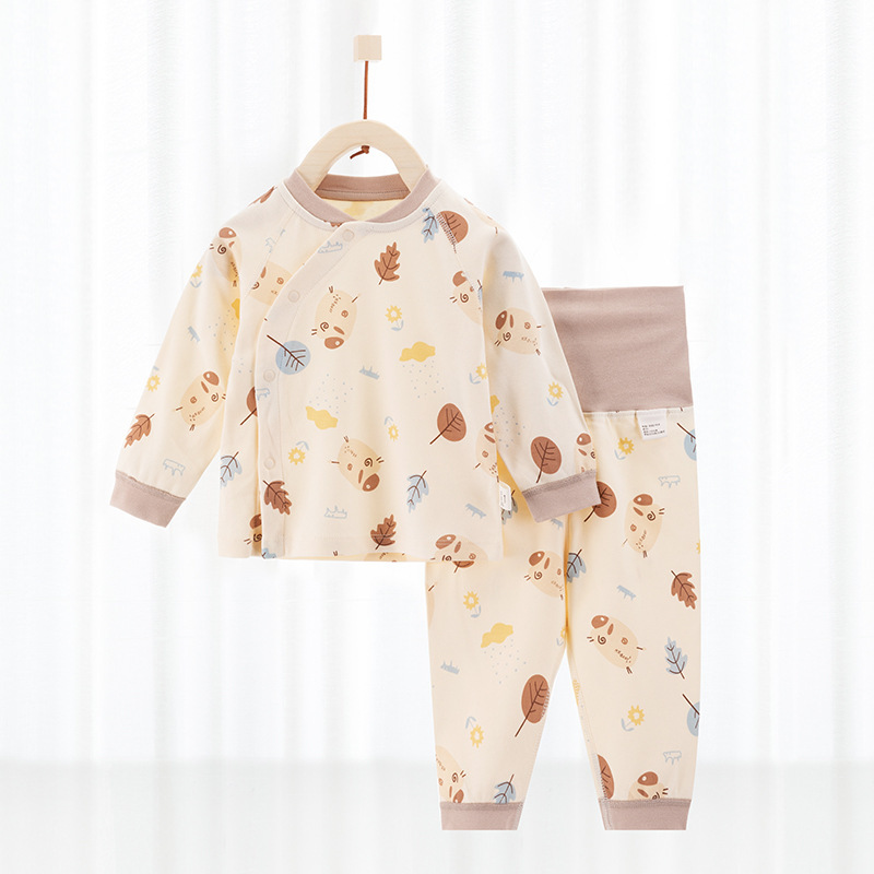 嬰兒春秋款純棉家居服套裝