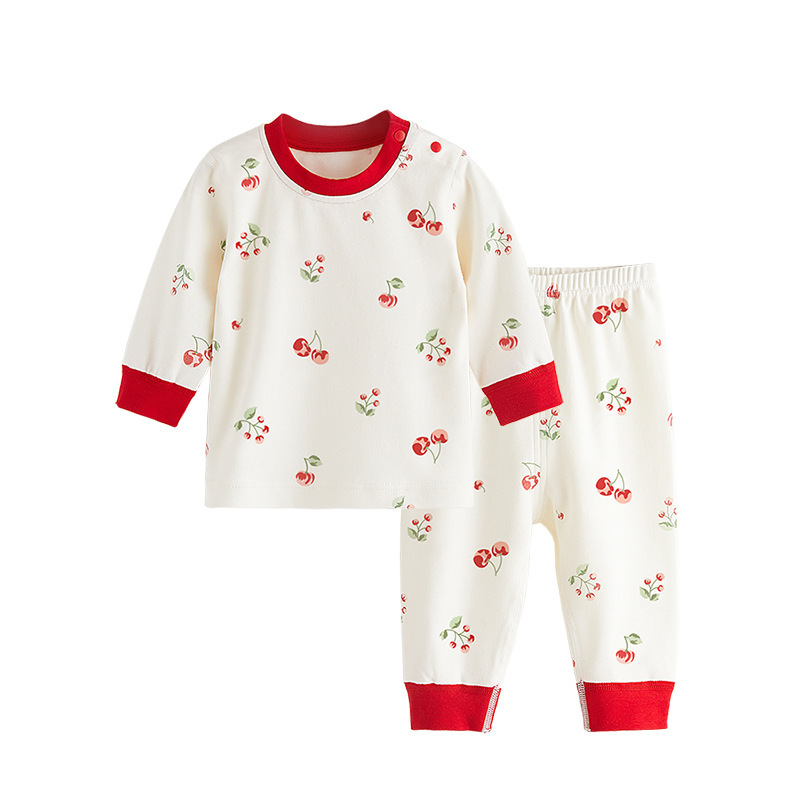 兒童純棉秋衣秋褲套裝 