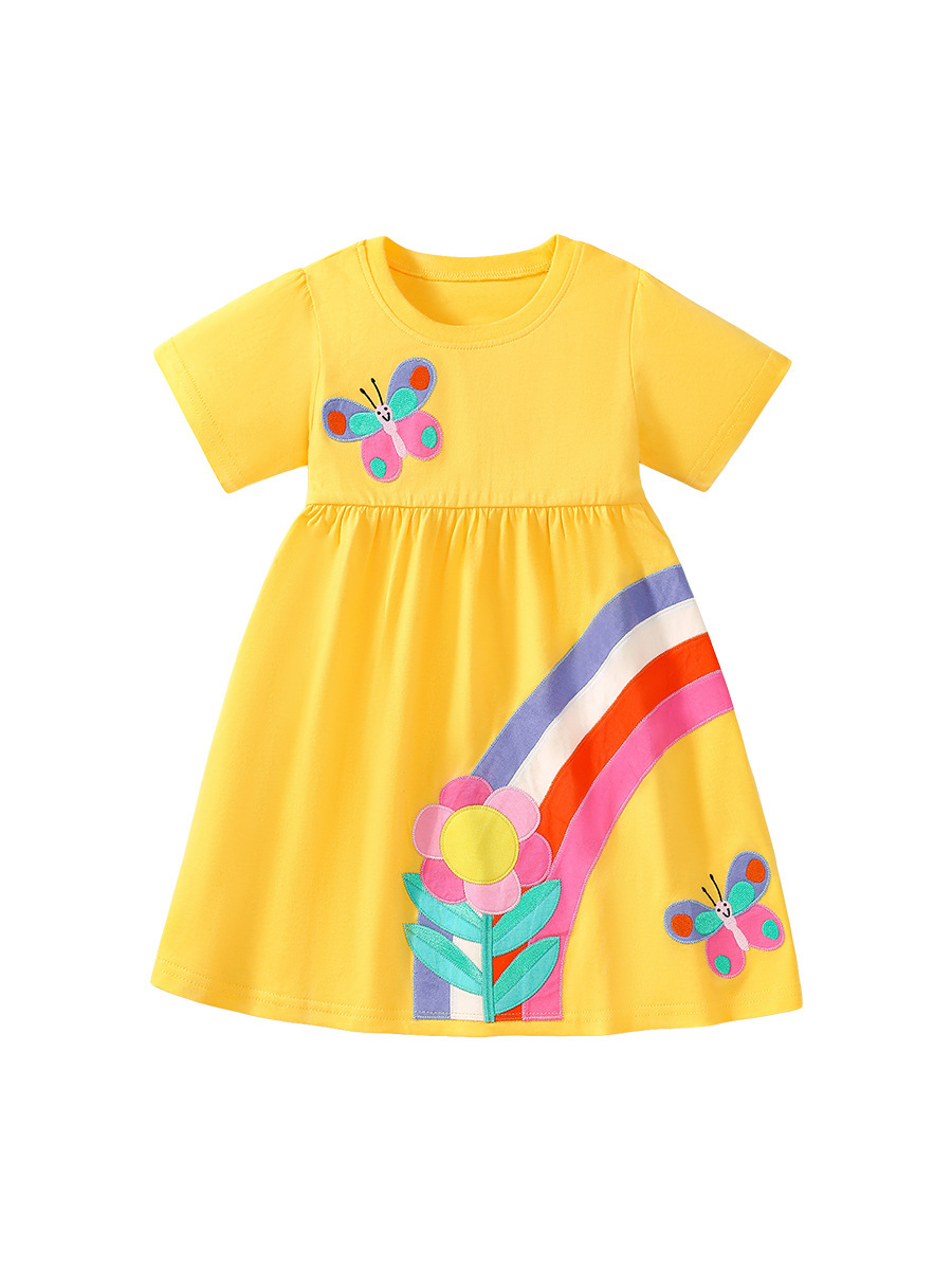 【鎮店之寶】全新歐美田園風兒童純棉公主裙