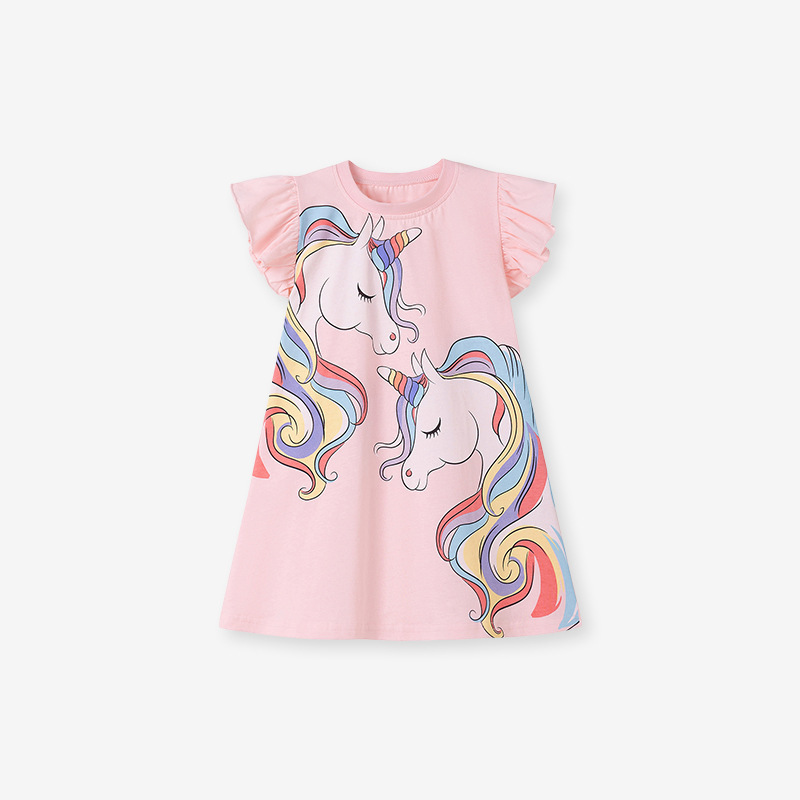 女童純棉連衣裙