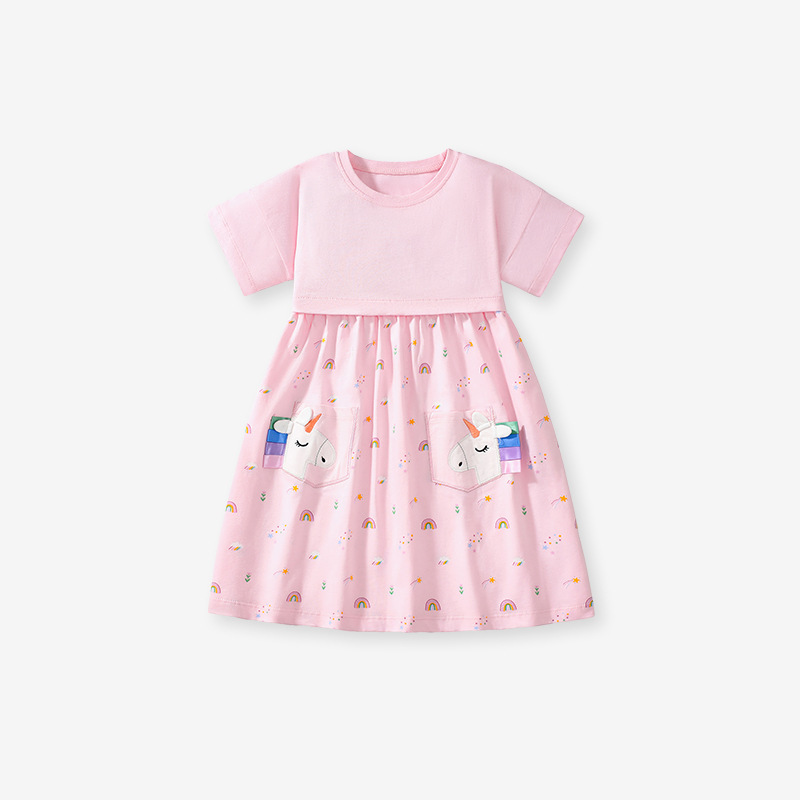 娃娃領女童連衣裙 