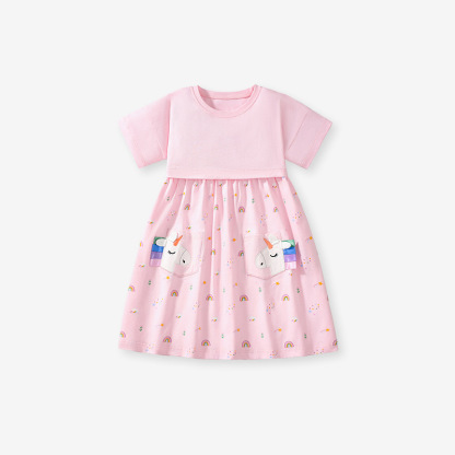 娃娃領女童連衣裙 