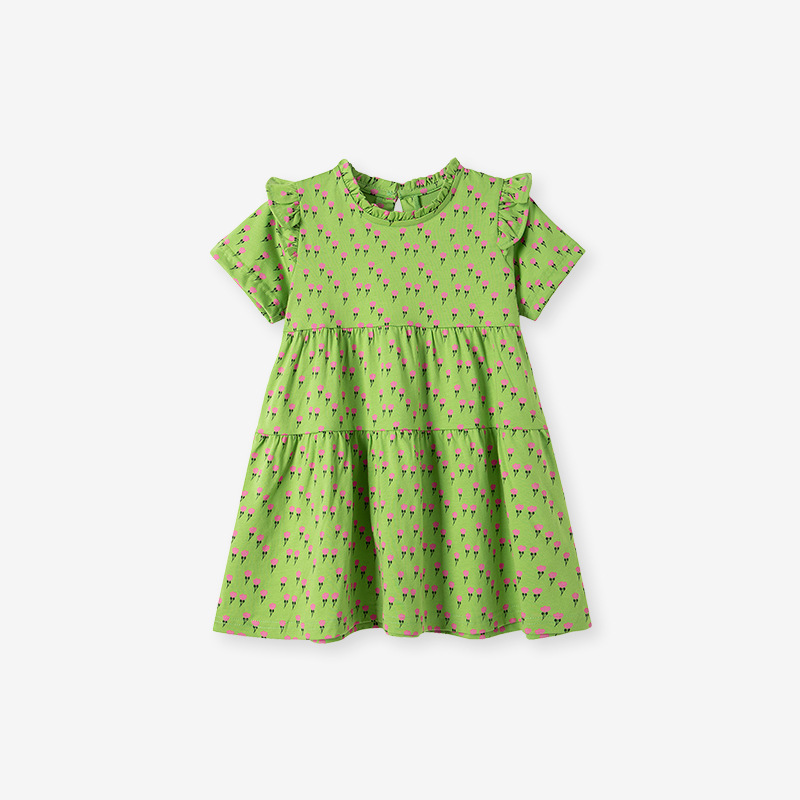 娃娃領女童連衣裙