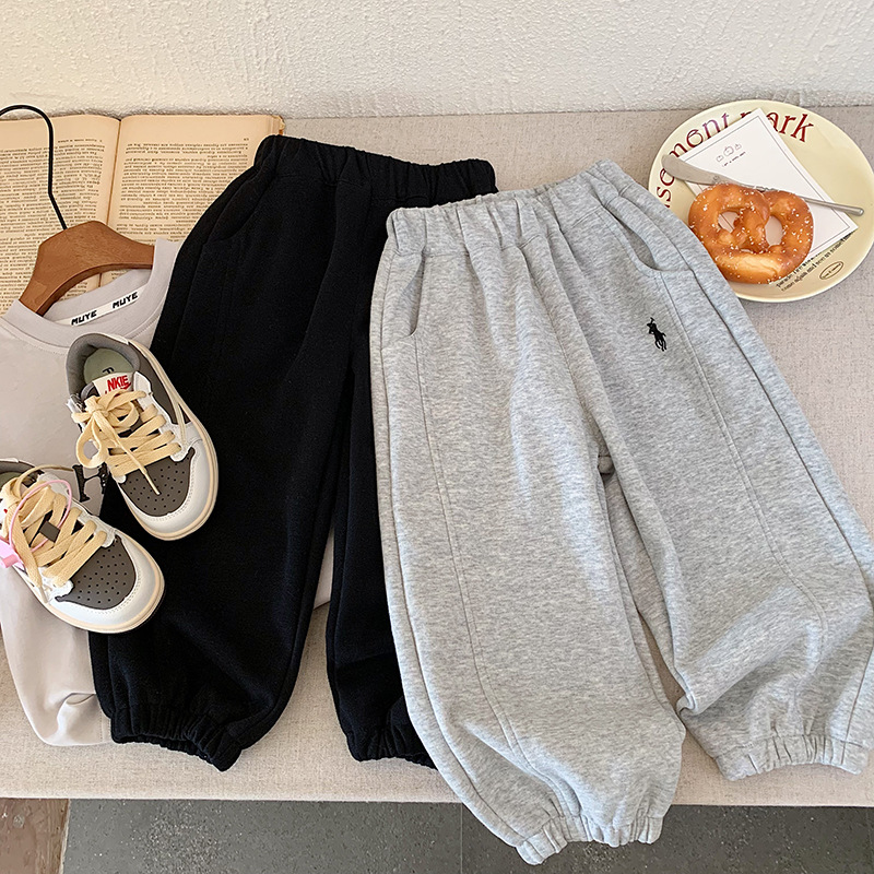 [鎮店之寶]2025年秋季新款男童休閒褲 百搭長褲