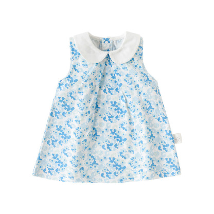 女寶寶無袖清新洋氣連衣裙