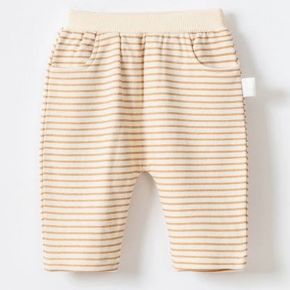嬰兒條紋卡通休閒PP褲 