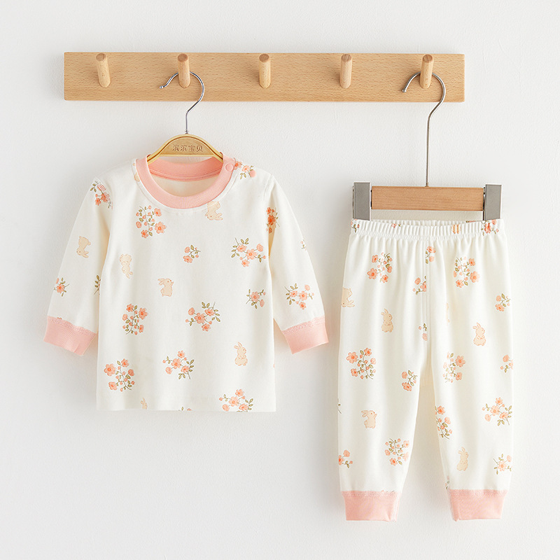 兒童純棉秋衣套裝