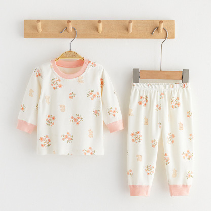 兒童純棉秋衣套裝