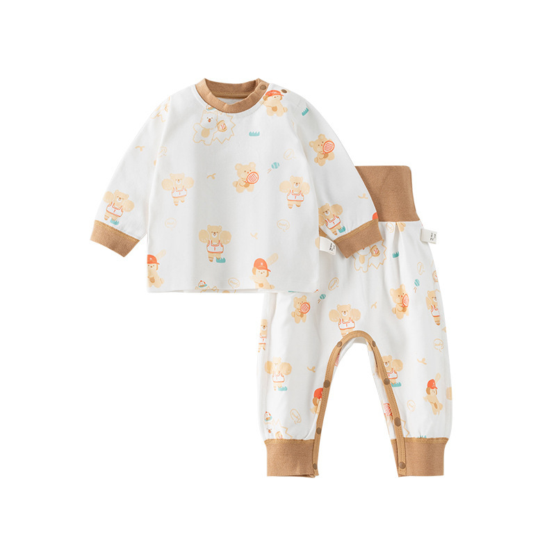 寶寶A類純棉秋衣秋褲套裝 