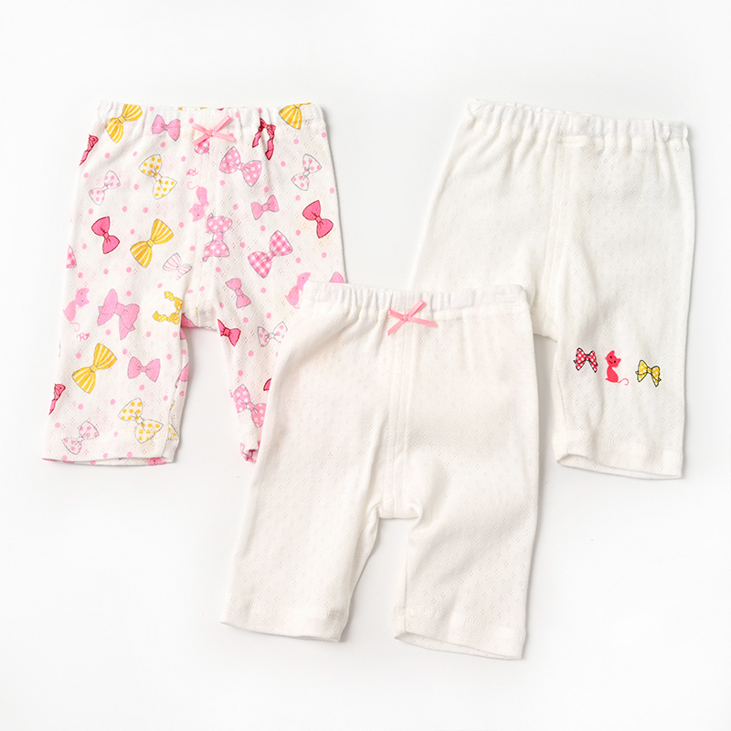 【純棉網眼系列】三件裝 女童純棉網眼系列 T卹/背心/吊帶/短褲/花苞睡褲