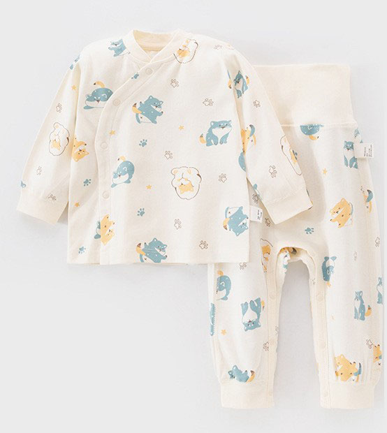 寶寶A類純棉秋衣秋褲套裝 