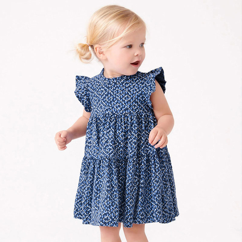 女童純棉連衣裙