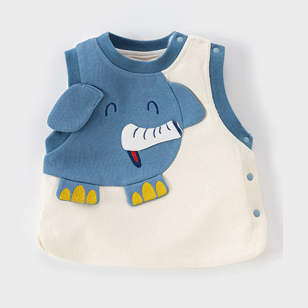 寶寶春秋純棉外穿馬甲屁屁褲