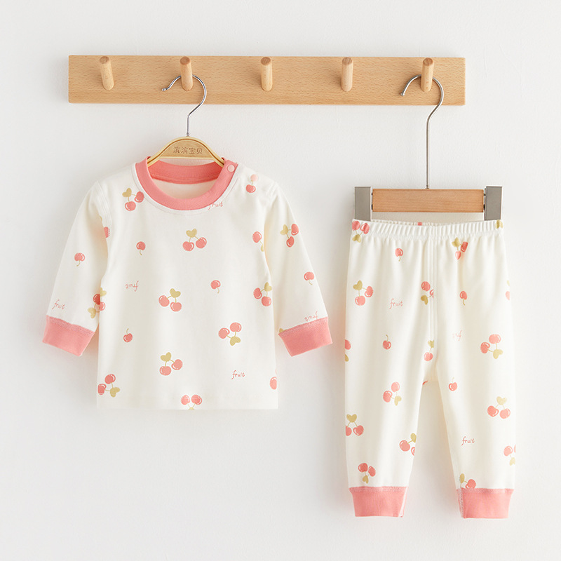 兒童純棉秋衣套裝