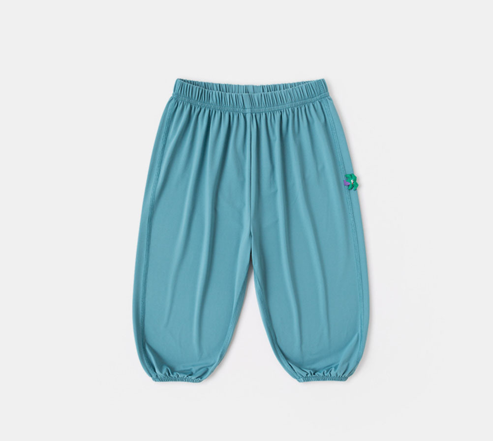 【新品：涼感科技】夏季兒童涼感防曬防蚊褲 