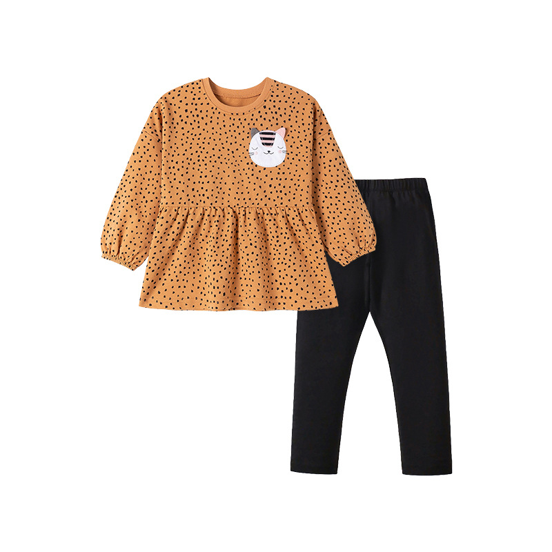 【新款】歐美風女寳貼布綉套裝