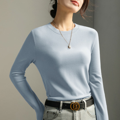 [嚴選爆品]洋氣圓領打底衫女內搭