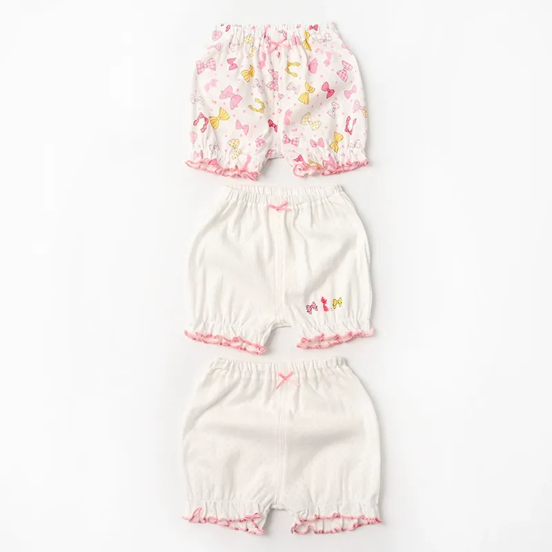 【純棉網眼系列】三件裝 女童純棉網眼系列 T卹/背心/吊帶/短褲/花苞睡褲