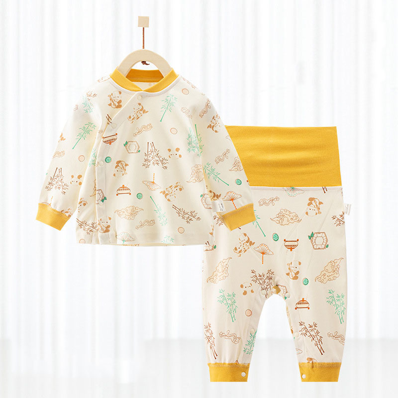 寶寶A類純棉秋衣秋褲套裝 