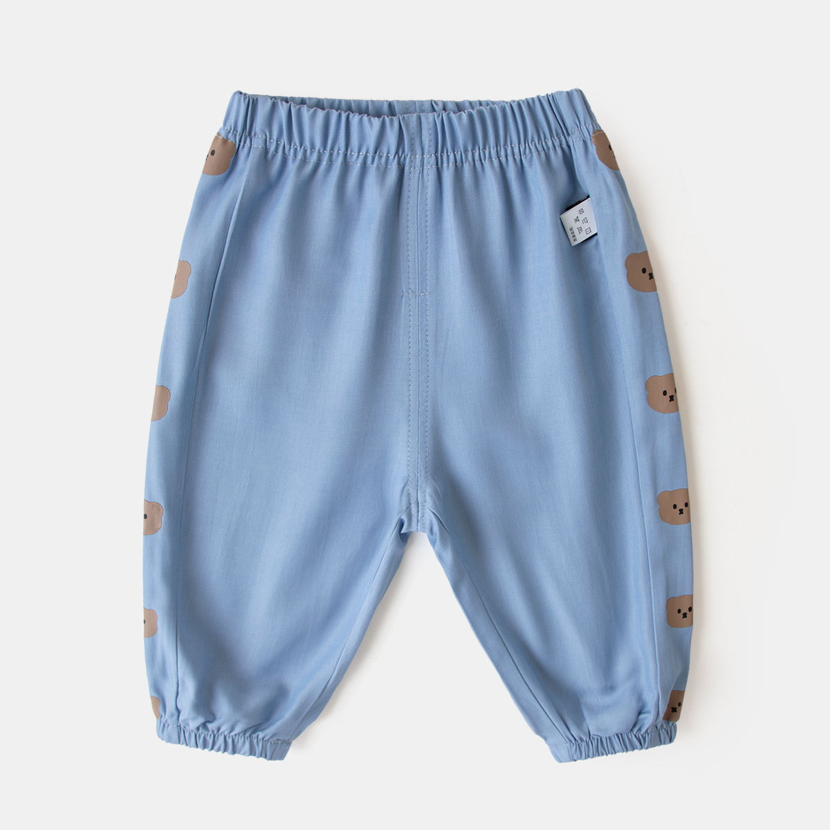 寶寶仿天絲牛仔防蚊褲