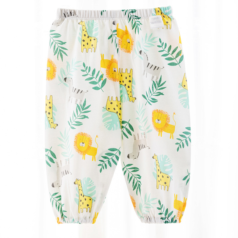 兒童透氣純棉防蚊褲