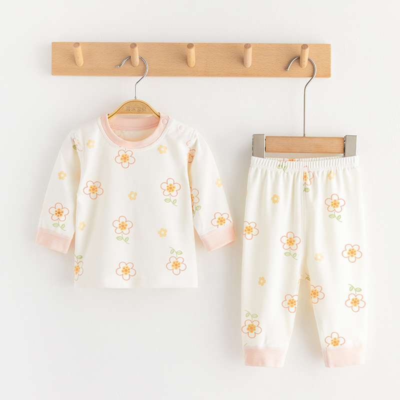 兒童純棉秋衣套裝