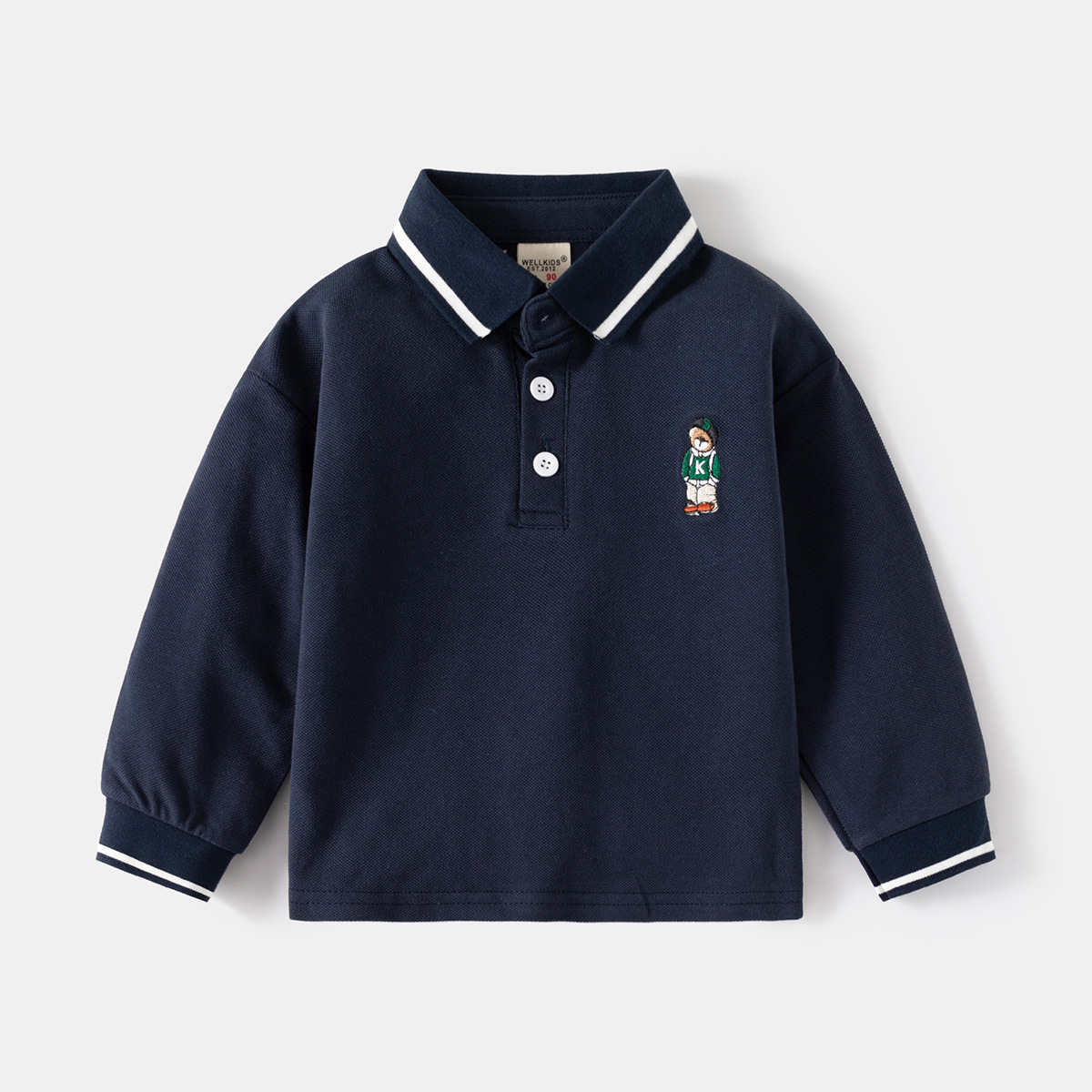 男童長袖T卹 打底POLO衫