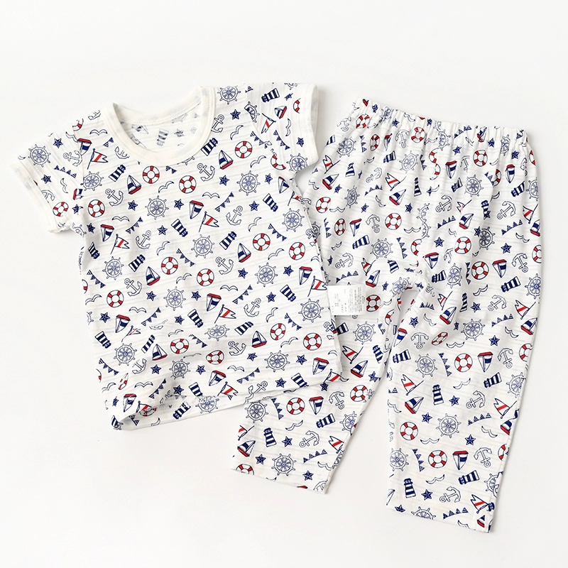 【竹節棉系列】夏日竹節棉睡衣家居服