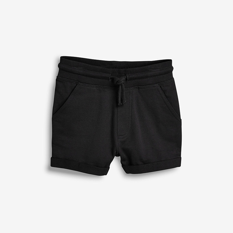 男童系繩針織純棉短褲