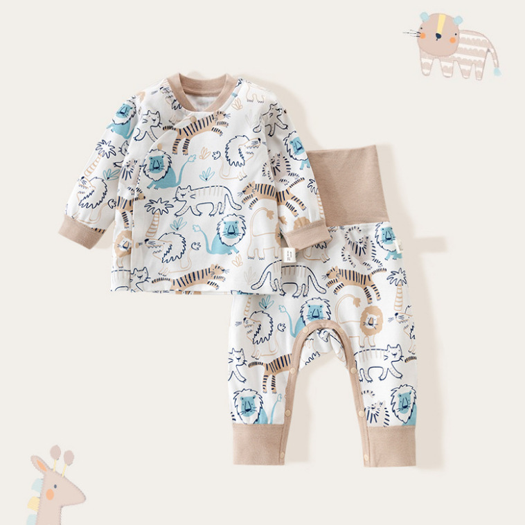 寶寶A類純棉秋衣秋褲套裝 