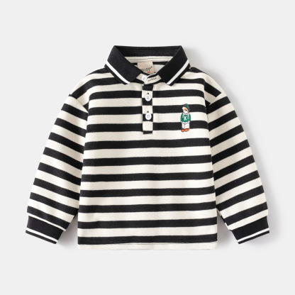 男童長袖T卹 打底POLO衫