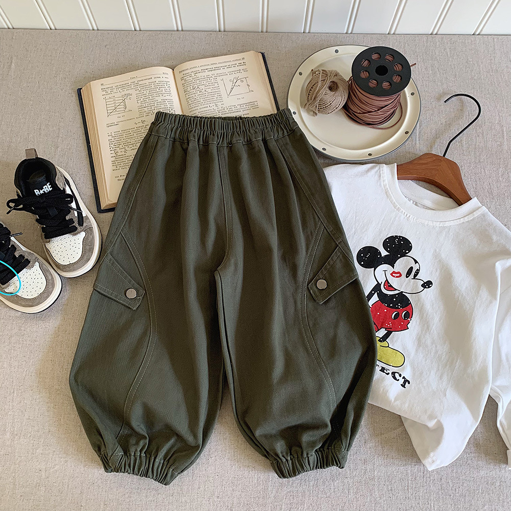 2025年新款時尚兒童工裝褲