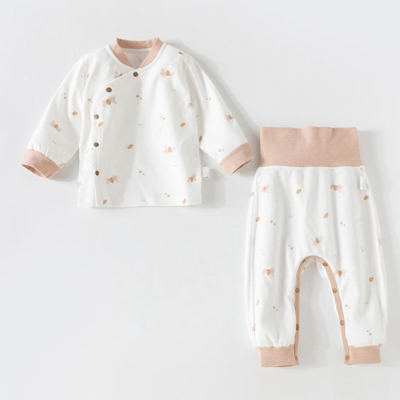 寶寶A類純棉秋衣秋褲套裝 