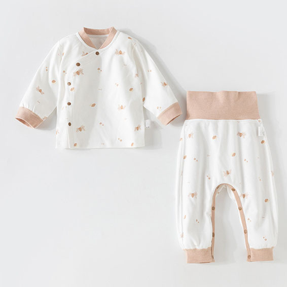 寶寶A類純棉秋衣秋褲套裝