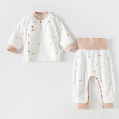 寶寶A類純棉秋衣秋褲套裝 